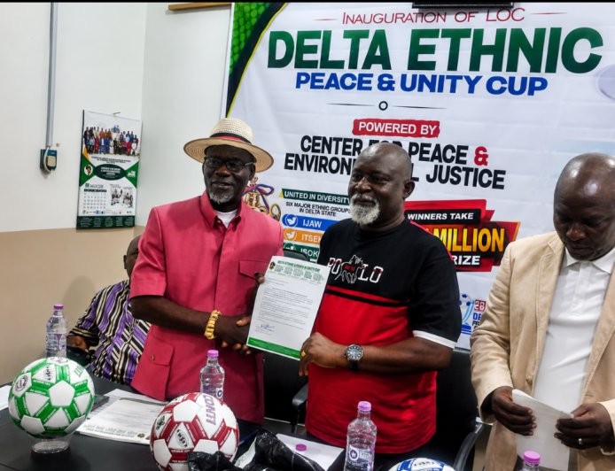 DELTA ETHNIC PEACE & UNITY CUP 2026: Mulade Inaugurates LOC, Unveils N50m Grassroots Initiative to Foster Peace, Unity