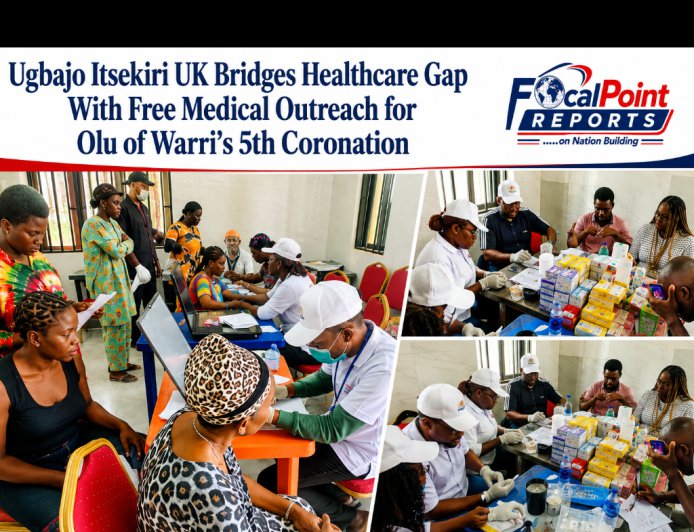 Ugbajo Itsekiri UK Bridges Healthcare Gap With Free Medical Outreach for Olu of Warri’s 5th Coronation