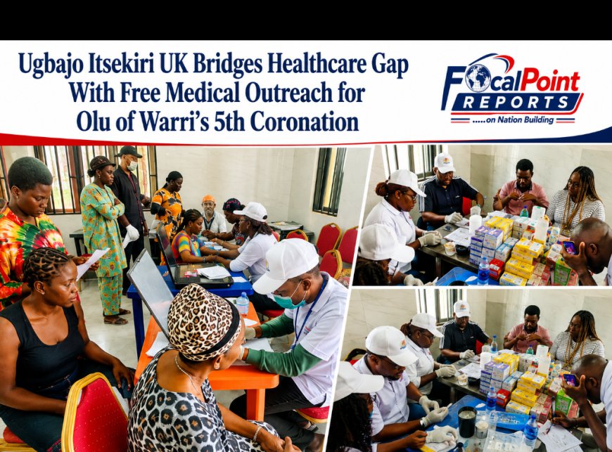 Ugbajo Itsekiri UK Bridges Healthcare Gap With Free Medical Outreach for Olu of Warri’s 5th Coronation