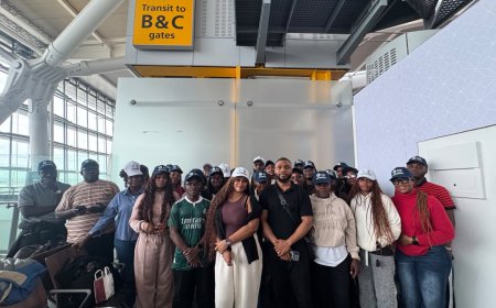 54 PAP Post-graduate Scholarship Beneficiaries Depart For UK