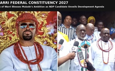 Warri Federal Constituency 2027: Olu of Warri Blesses Mulade’s Ambition, NDP Candidate Unveils Development Agenda for Warri