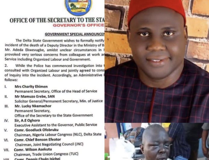Adeda Family Rejects Delta Panel, Condolence Visit Over Deputy Director’s Death