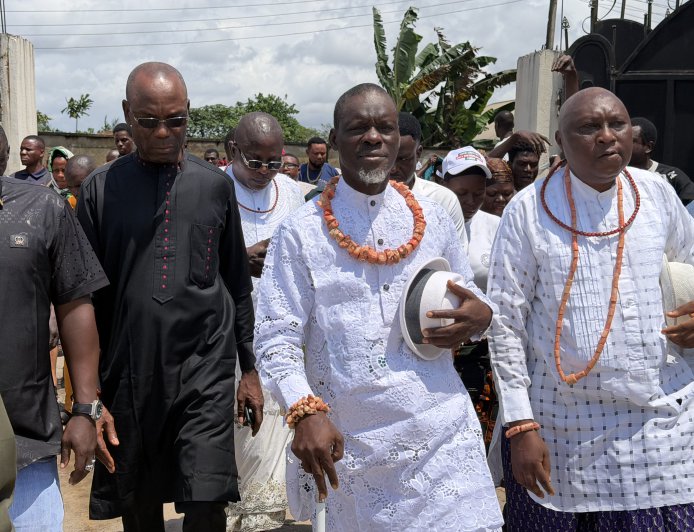 LIVE: Mulade Arrives Ogbe-Ijoh Warri Kingdom, Set to Unveil Seven-Point Development Agenda