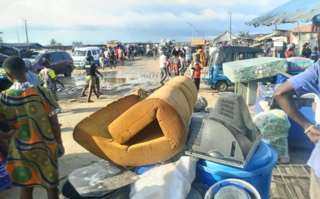 MAMMY MARKET EVICTION: CDHR Urges Oborevwori to Establish Relief Camps for Displaced Residents in Uvwie, Delta