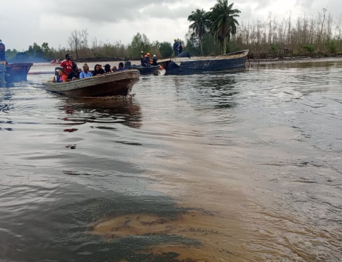 Odidi Oil Spill: Crude Still Pumping as government Medical Intervention Fails to Stop Pollution in Delta